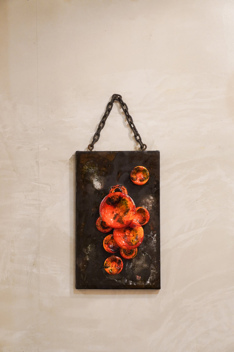 Ruscha Keramik <br>Fat Lava <br>セラミック ウォールアート <br>West Germany <br>bob's box