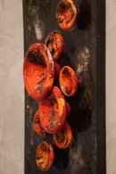 Ruscha Keramik <br>Fat Lava <br>セラミック ウォールアート <br>West Germany <br>bob's box