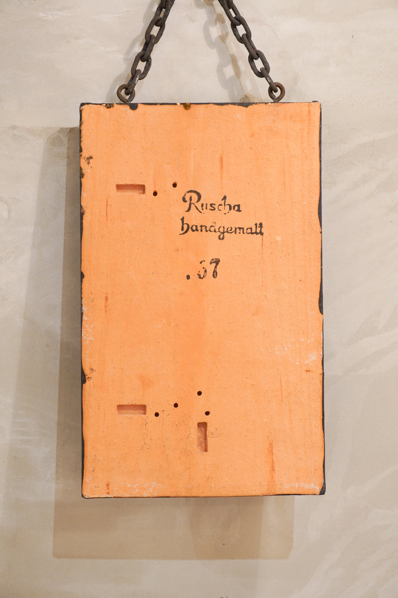 Ruscha Keramik <br>Fat Lava <br>セラミック ウォールアート <br>West Germany <br>bob's box