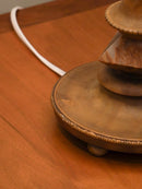 Wood Table Lamp Vintage<br> bob's box