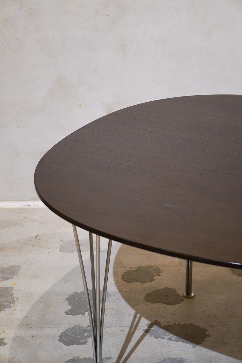 Fritz Hansen Bruno Mathsson・Piet Hein<br>ダイニングテーブル<br>1970s , Sweden<br>大阪店 - ヴィンテージ SHARK ATTACK