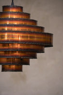 Holm Sørensen & Co社 , Svend Aage Holm Sørensen<br>カッパー ペンダントランプ<br>1970's , Denmark<br>bob's box - ヴィンテージ SHARK ATTACK