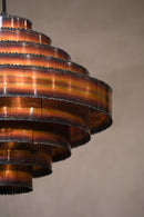 Holm Sørensen & Co社 , Svend Aage Holm Sørensen<br>カッパー ペンダントランプ<br>1970's , Denmark<br>bob's box - ヴィンテージ SHARK ATTACK