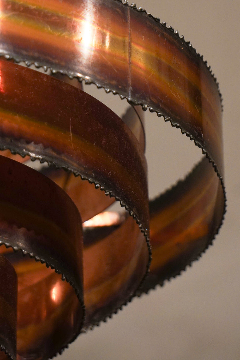 Holm Sørensen & Co社 , Svend Aage Holm Sørensen<br>カッパー ペンダントランプ<br>1970's , Denmark<br>bob's box - ヴィンテージ SHARK ATTACK