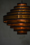 Holm Sørensen & Co社 , Svend Aage Holm Sørensen<br>カッパー ペンダントランプ<br>1970's , Denmark<br>bob's box - ヴィンテージ SHARK ATTACK