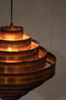 Holm Sørensen & Co社 , Svend Aage Holm Sørensen<br>カッパー ペンダントランプ<br>1970's , Denmark<br>bob's box - ヴィンテージ SHARK ATTACK