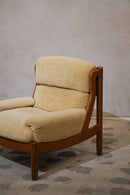ファブリック 1シーターソファ<br>denmark 1970's <br>cerote antiques - ヴィンテージ SHARK ATTACK