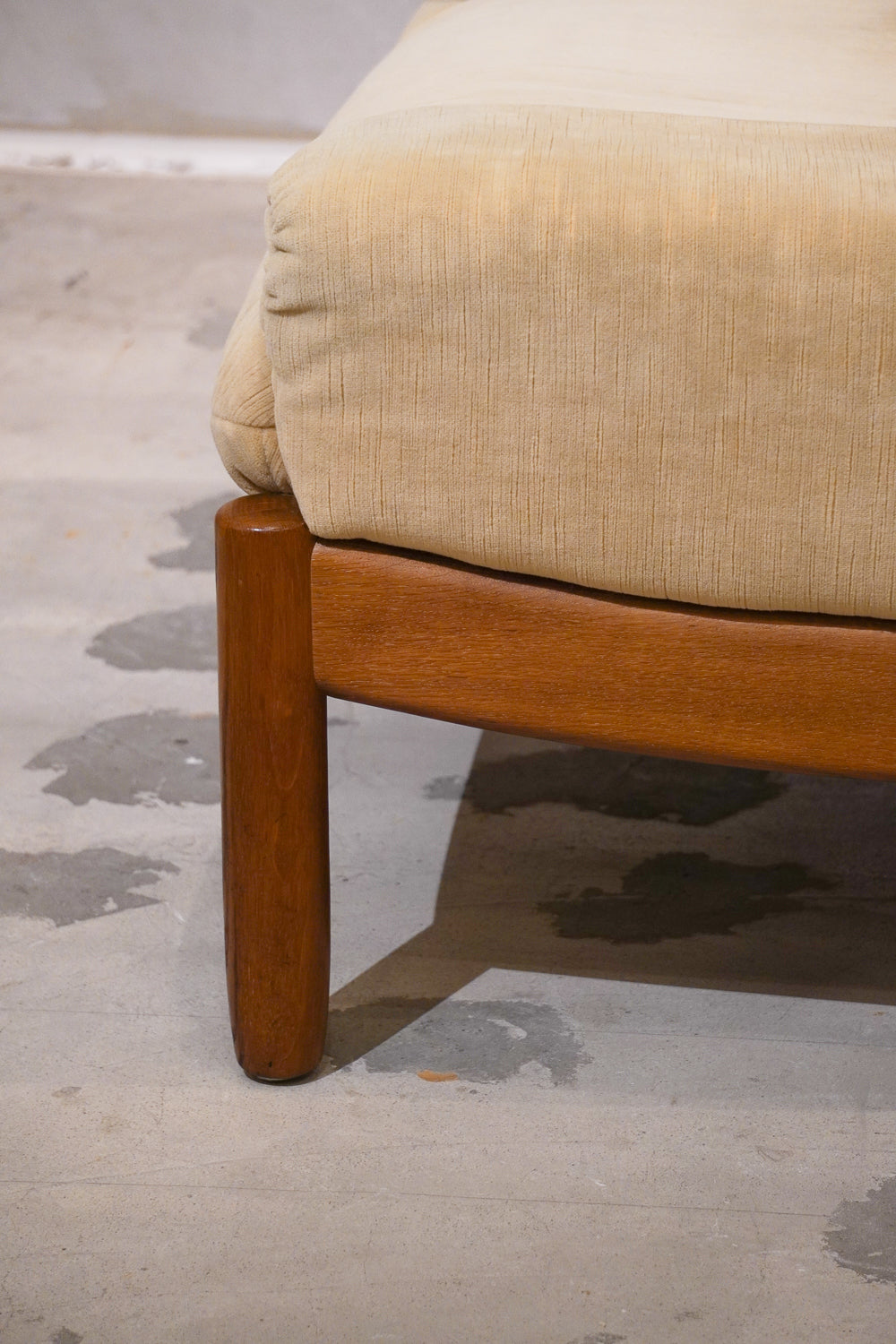 ファブリック 1シーターソファ<br>denmark 1970's <br>cerote antiques - ヴィンテージ SHARK ATTACK