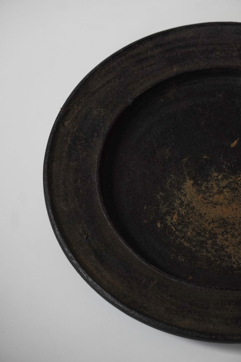 荒川蓮太郎<br>盆皿 9寸<br>bob's box - ヴィンテージ SHARK ATTACK