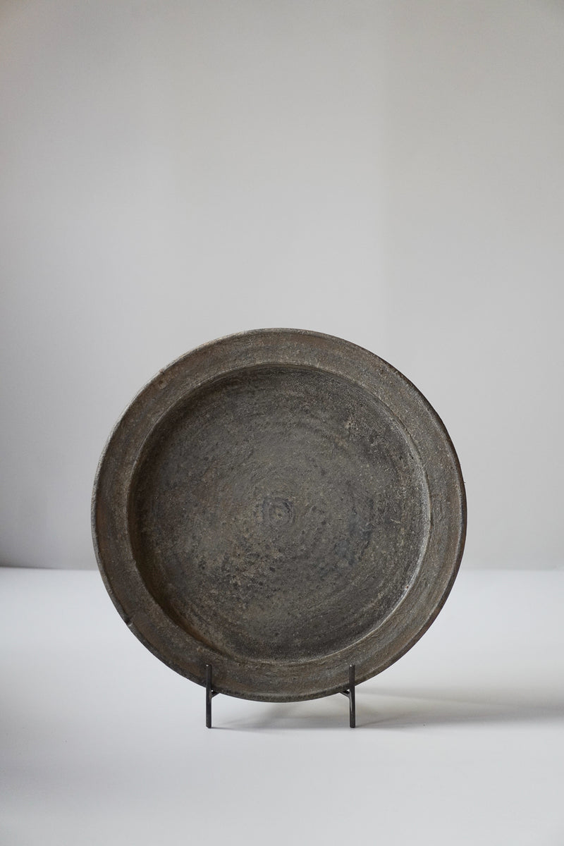 荒川蓮太郎<br>盆皿 9寸<br>bob's box - ヴィンテージ SHARK ATTACK