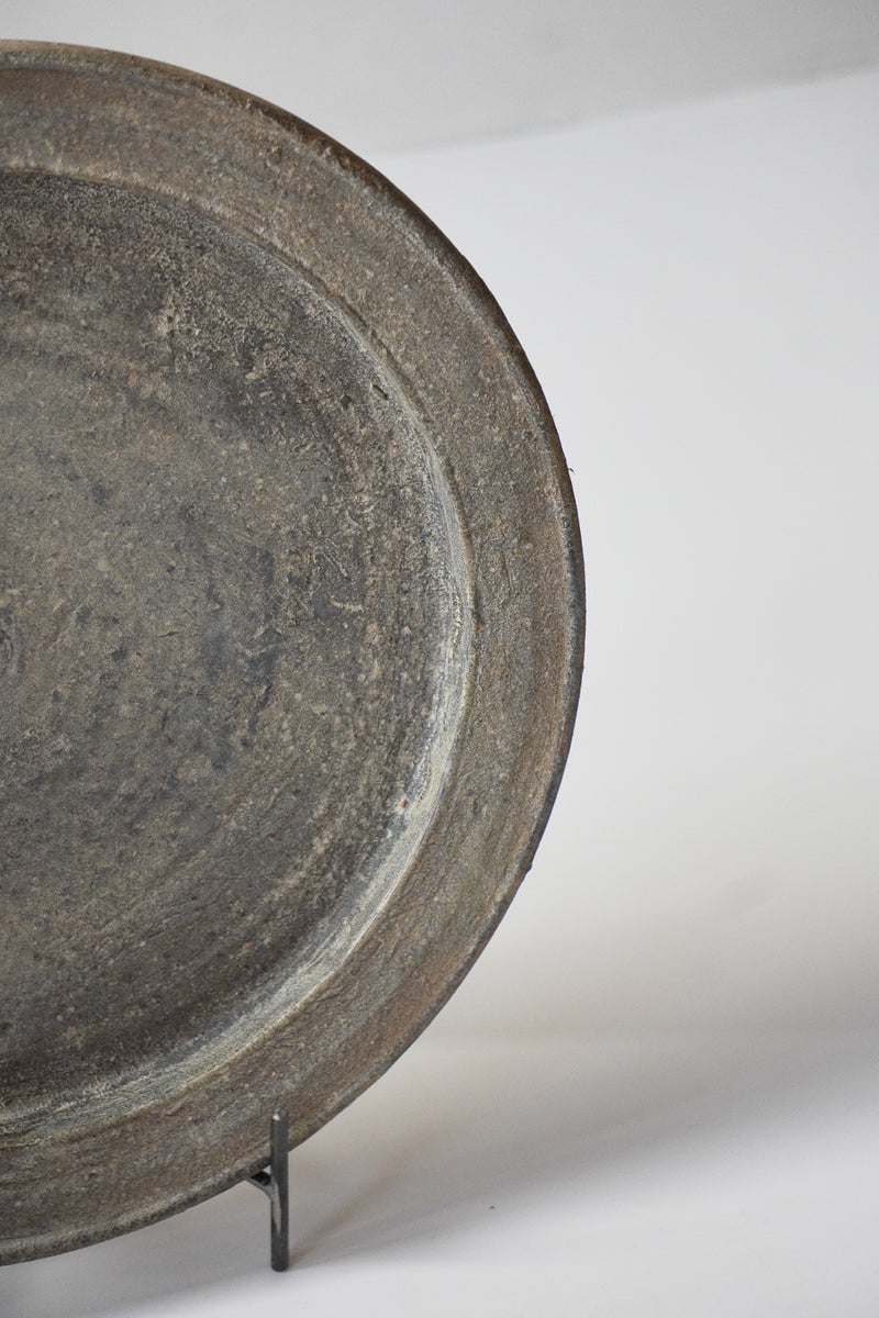 荒川蓮太郎<br>盆皿 9寸<br>bob's box - ヴィンテージ SHARK ATTACK