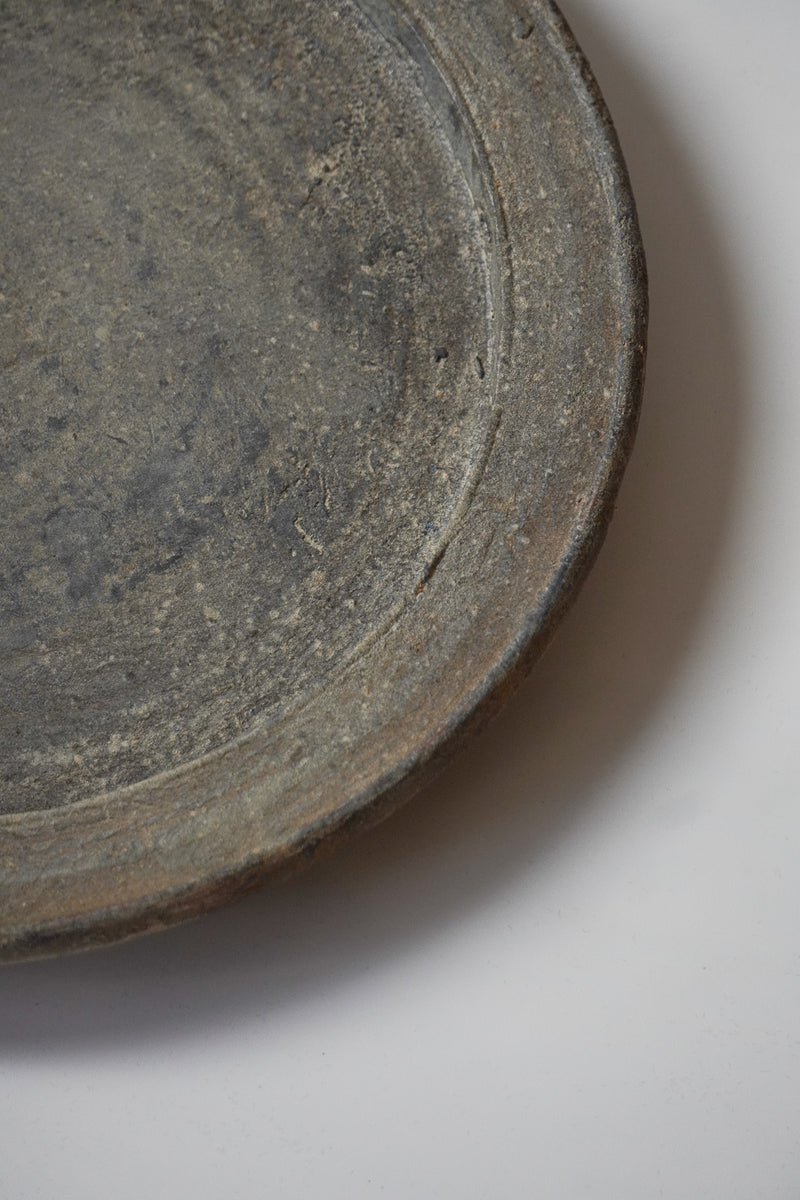 荒川蓮太郎<br>盆皿 9寸<br>bob's box - ヴィンテージ SHARK ATTACK