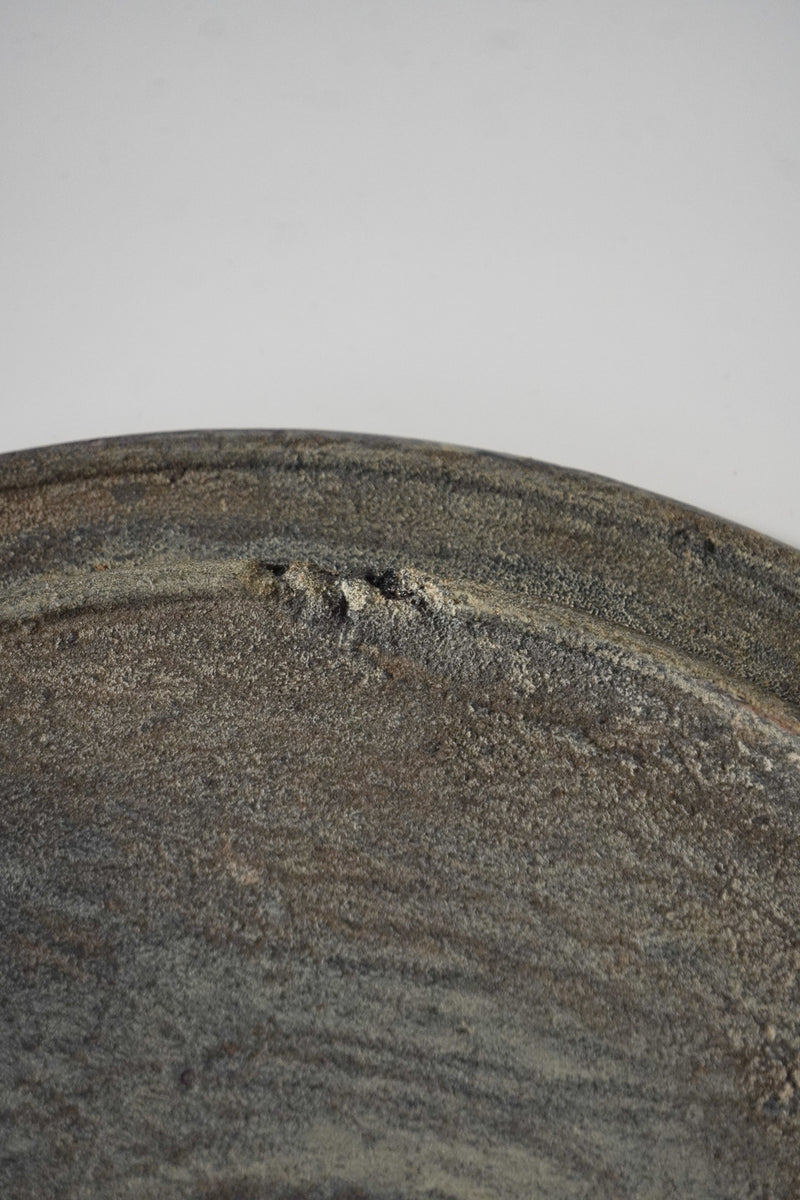 荒川蓮太郎<br>盆皿 9寸<br>bob's box - ヴィンテージ SHARK ATTACK