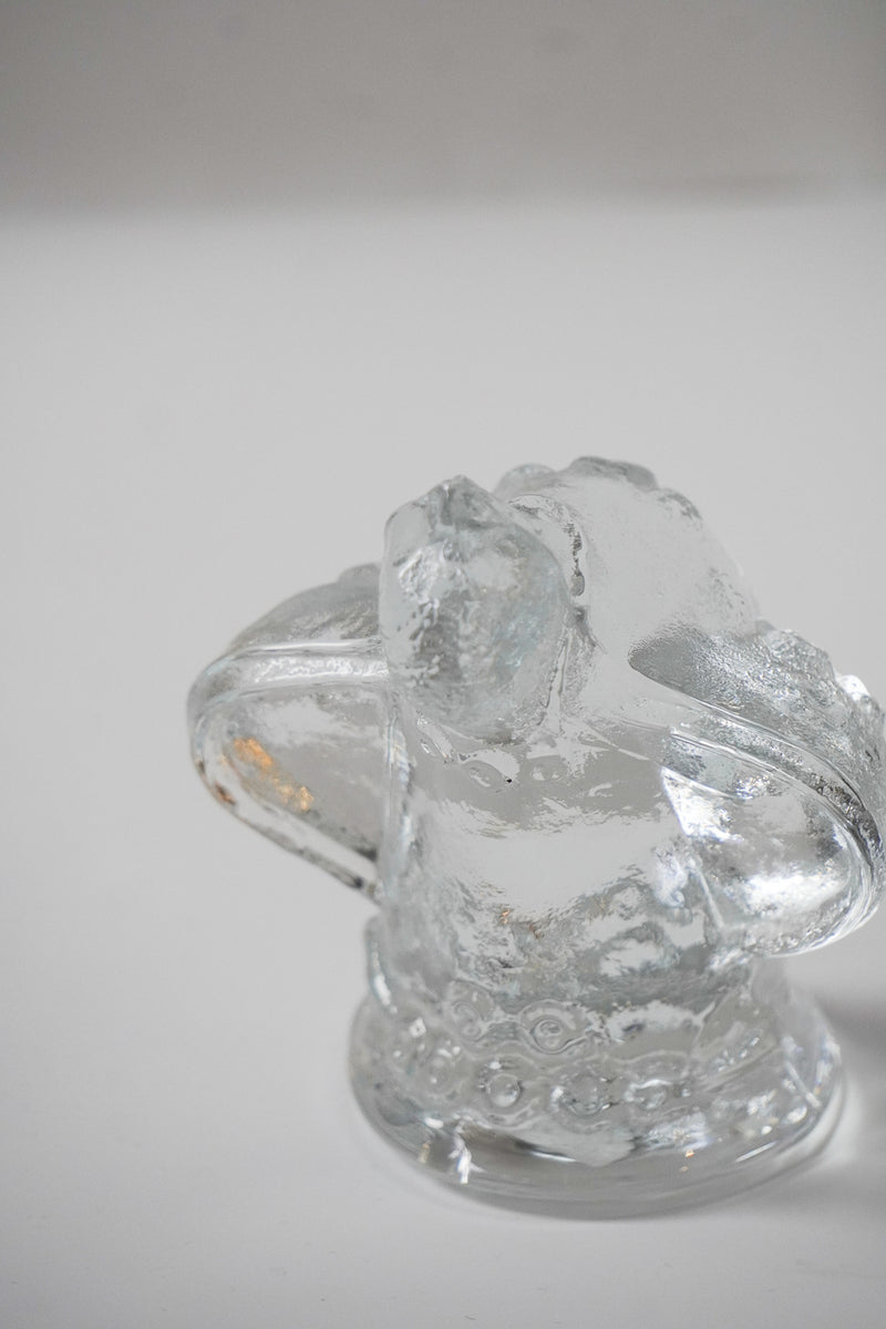 Kosta Boda<br>アニマルオブジェ　<br>Sweden <br>bob's box - ヴィンテージ SHARK ATTACK