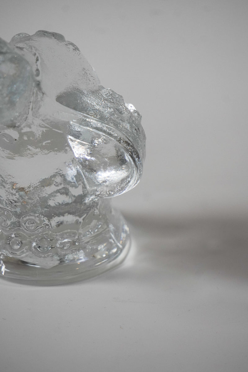 Kosta Boda<br>アニマルオブジェ　<br>Sweden <br>bob's box - ヴィンテージ SHARK ATTACK