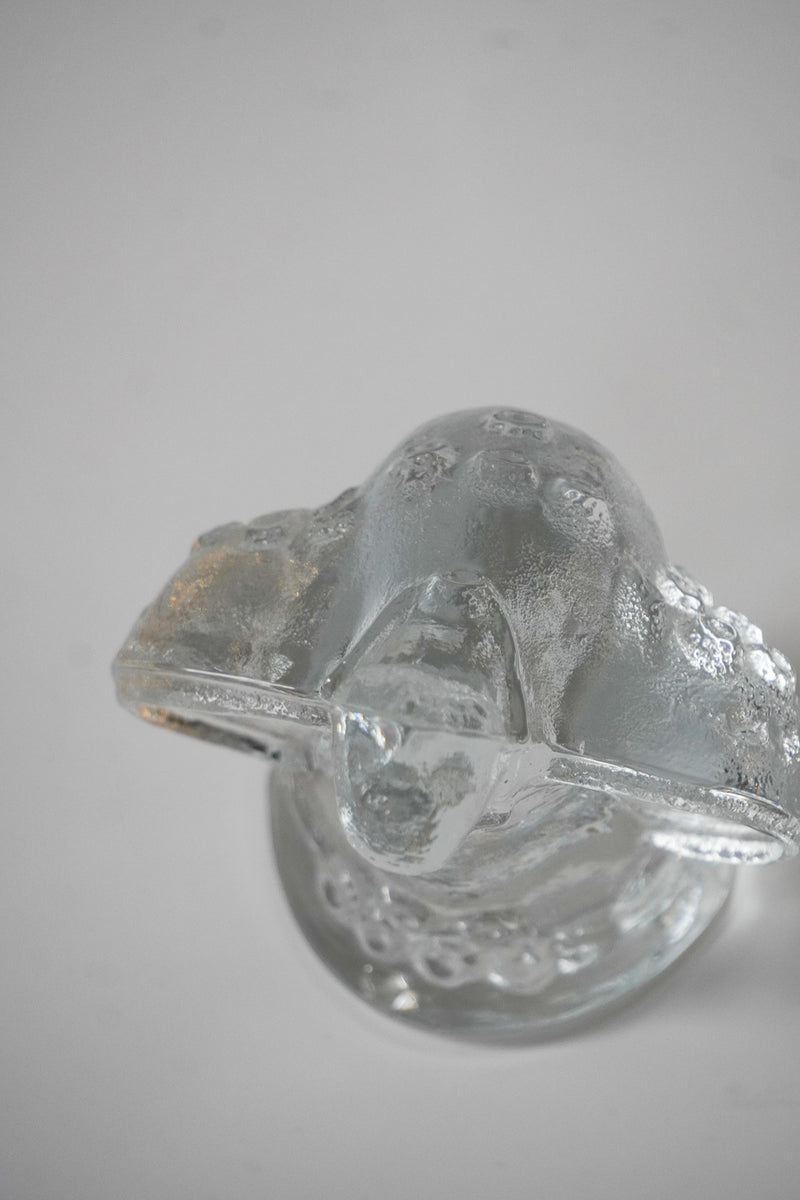 Kosta Boda<br>アニマルオブジェ　<br>Sweden <br>bob's box - ヴィンテージ SHARK ATTACK