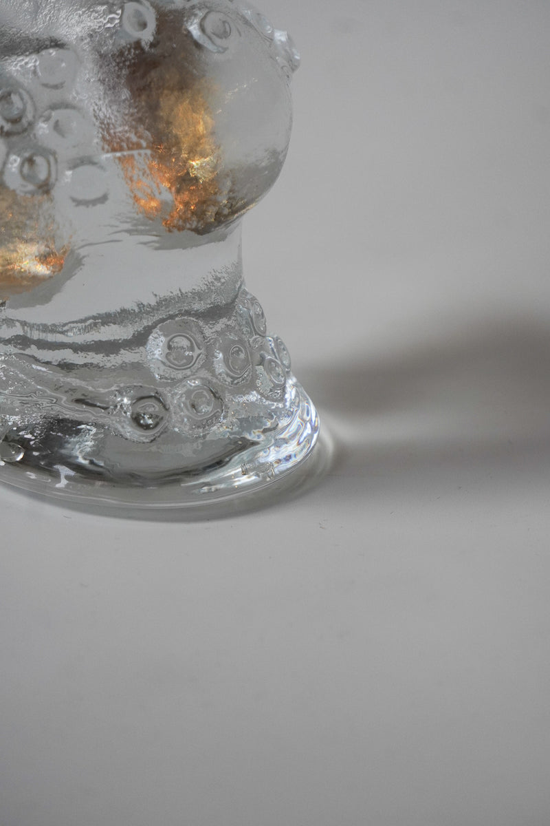 Kosta Boda<br>アニマルオブジェ　<br>Sweden <br>bob's box - ヴィンテージ SHARK ATTACK