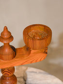 myrtle wood plate<br> vintage yamato store