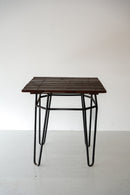 ウッド×アイアン サイドテーブル/ワークテーブル<br>ヴィンテージ<br>大和店 - ヴィンテージ SHARK ATTACK