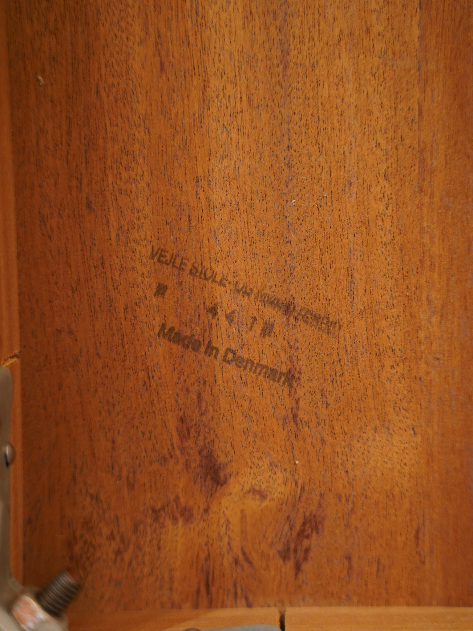 Vejle Stole- og Møbelfabrik - ウッド サイドテーブル - 1960's , Denmark