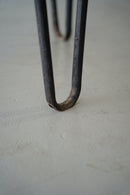 ウッド×アイアン サイドテーブル/ワークテーブル<br>ヴィンテージ<br>大和店 - ヴィンテージ SHARK ATTACK