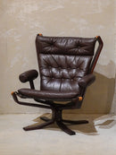 VATNE社 "Sigurd Ressel"<br>ファルコンチェア<br>ダークブラウン <br>Norway<br>bob's box・大和店
