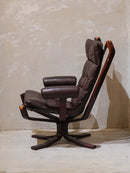 VATNE社 "Sigurd Ressel"<br>ファルコンチェア<br>ダークブラウン <br>Norway<br>bob's box・大和店
