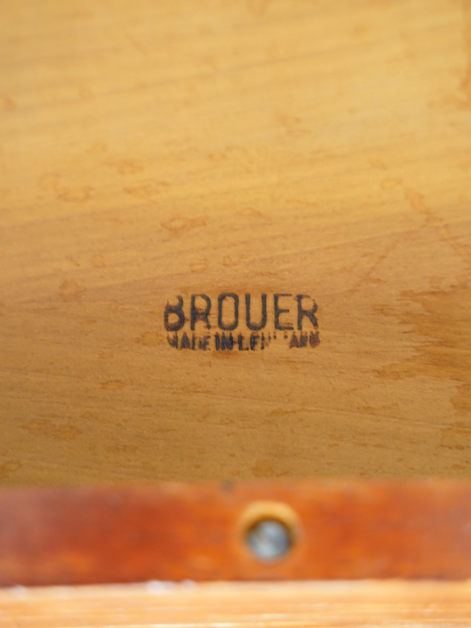 Brouer , Erik Brouer - ウッド デスク - 1960's , Denmark