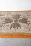 タイルトップ コーヒーテーブル <br>reload店 - ヴィンテージ SHARK ATTACK