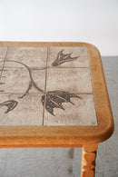 タイルトップ コーヒーテーブル <br>reload店 - ヴィンテージ SHARK ATTACK