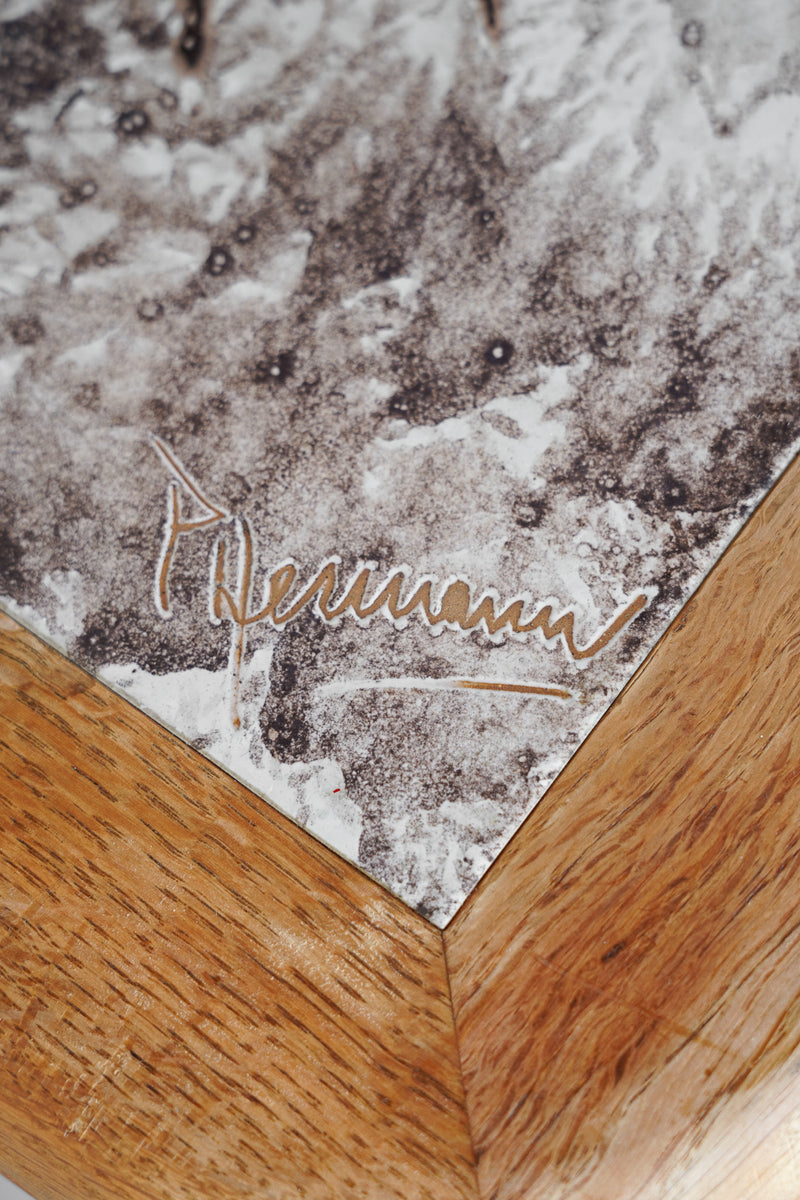 タイルトップ コーヒーテーブル <br>reload店 - ヴィンテージ SHARK ATTACK