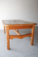 タイルトップ コーヒーテーブル <br>reload店 - ヴィンテージ SHARK ATTACK