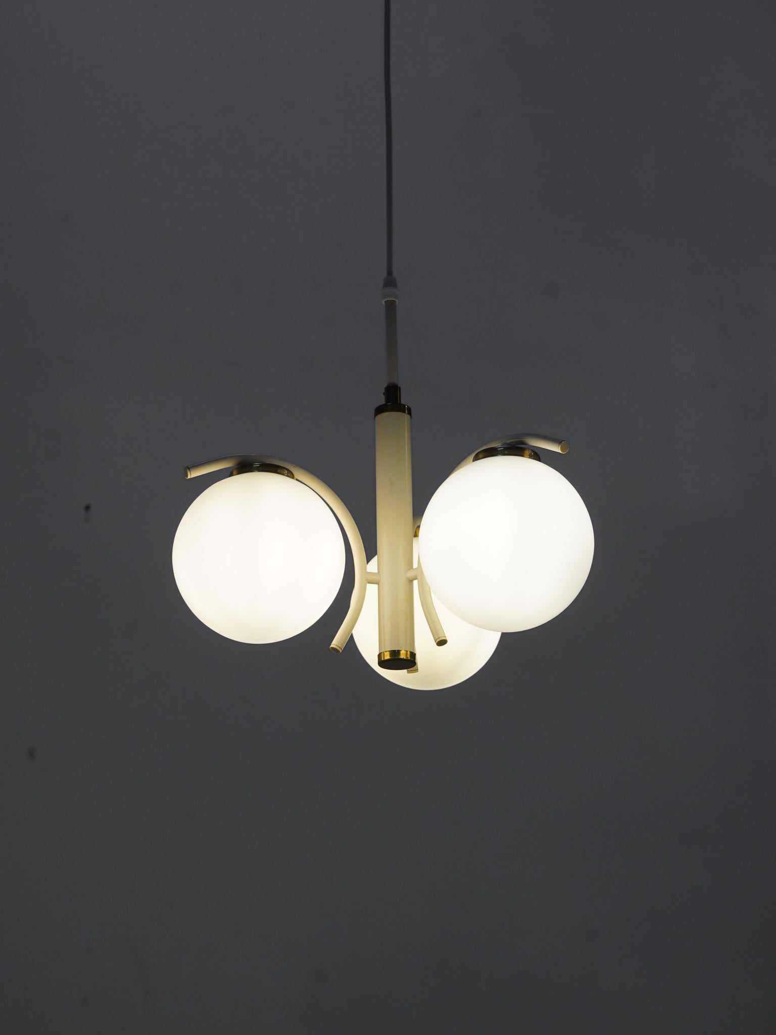 Richard Essig - 1970's , Germany - 3灯シャンデリア - cerote antiques