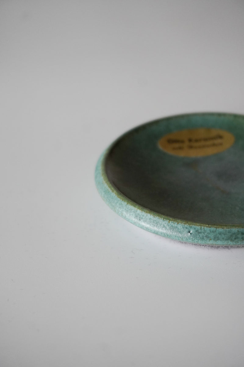 Otto Keramik ceramic tray/plate<br> vintage osaka store