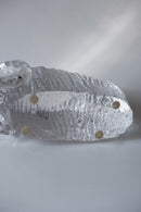 Kosta Boda社<br>バイソンオブジェ (L)　<br>Sweden <br>cerote antiques - ヴィンテージ SHARK ATTACK