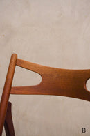 Hans J. Wegner CH29 ダイニングチェア(A/B) 2脚<br>ヴィンテージ <br>大阪店 - ヴィンテージ SHARK ATTACK