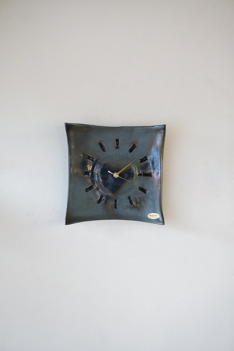 KUMIJI<br> Wall clock-minimal wall clock<br> / aluminum