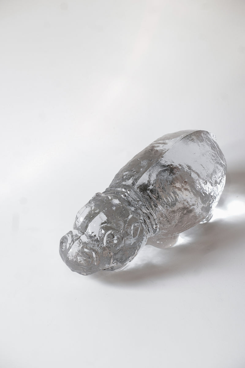 Pukeberg社<br>カバ オブジェ <br>Sweden<br>bob's box - ヴィンテージ SHARK ATTACK