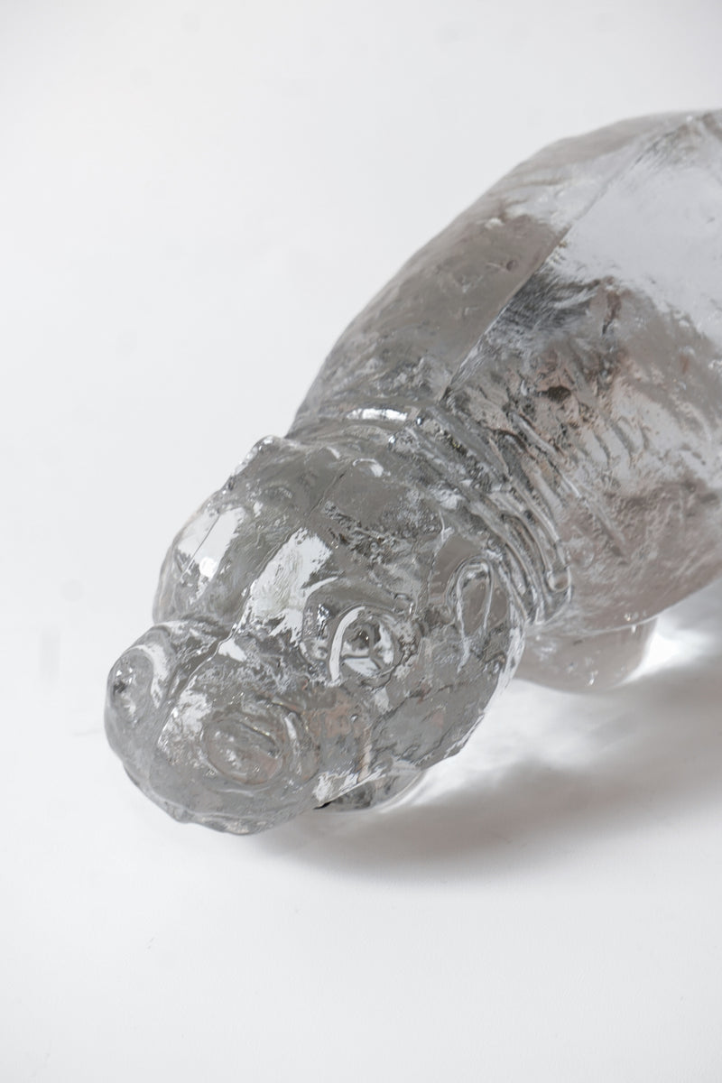 Pukeberg社<br>カバ オブジェ <br>Sweden<br>bob's box - ヴィンテージ SHARK ATTACK