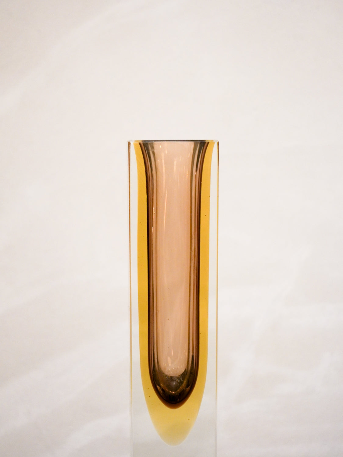 Mandruzzato - Italy , 1950s - " Murano "ガラスフラワーベース