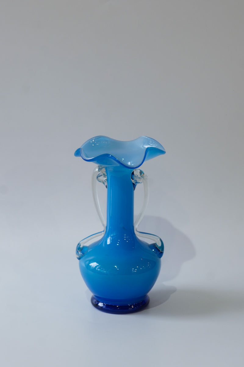 ガラス フラワーベース <br>cerote antiques - ヴィンテージ SHARK ATTACK