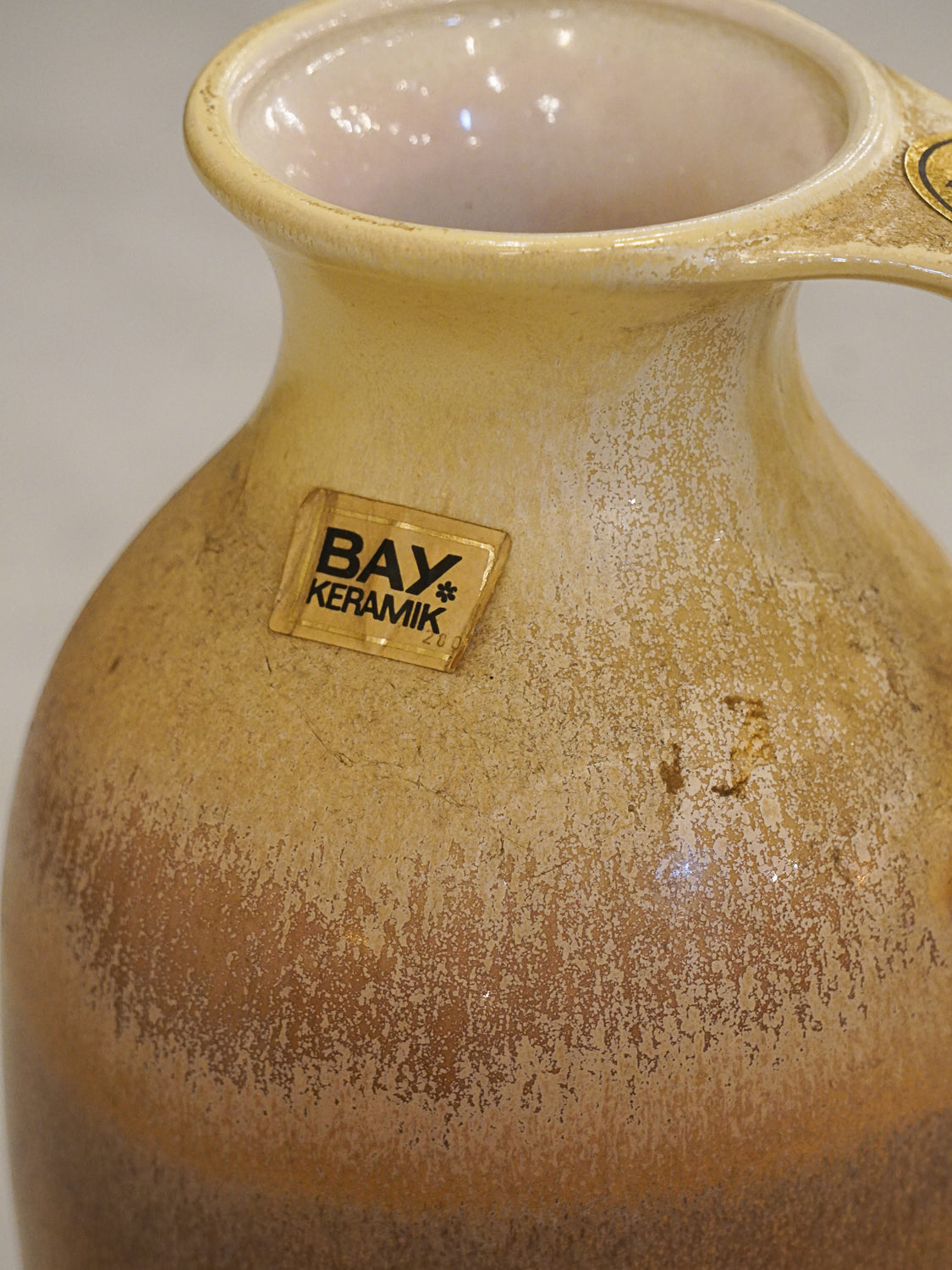 Bay Keramik 651-25 - セラミックフラワーベース - West Germany - cerote antiques