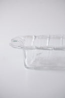 Orrefors社 <br>クリスタル ガラストレイ<br>cerote antiques - ヴィンテージ SHARK ATTACK