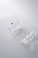 Orrefors社 <br>クリスタル ガラストレイ<br>cerote antiques - ヴィンテージ SHARK ATTACK