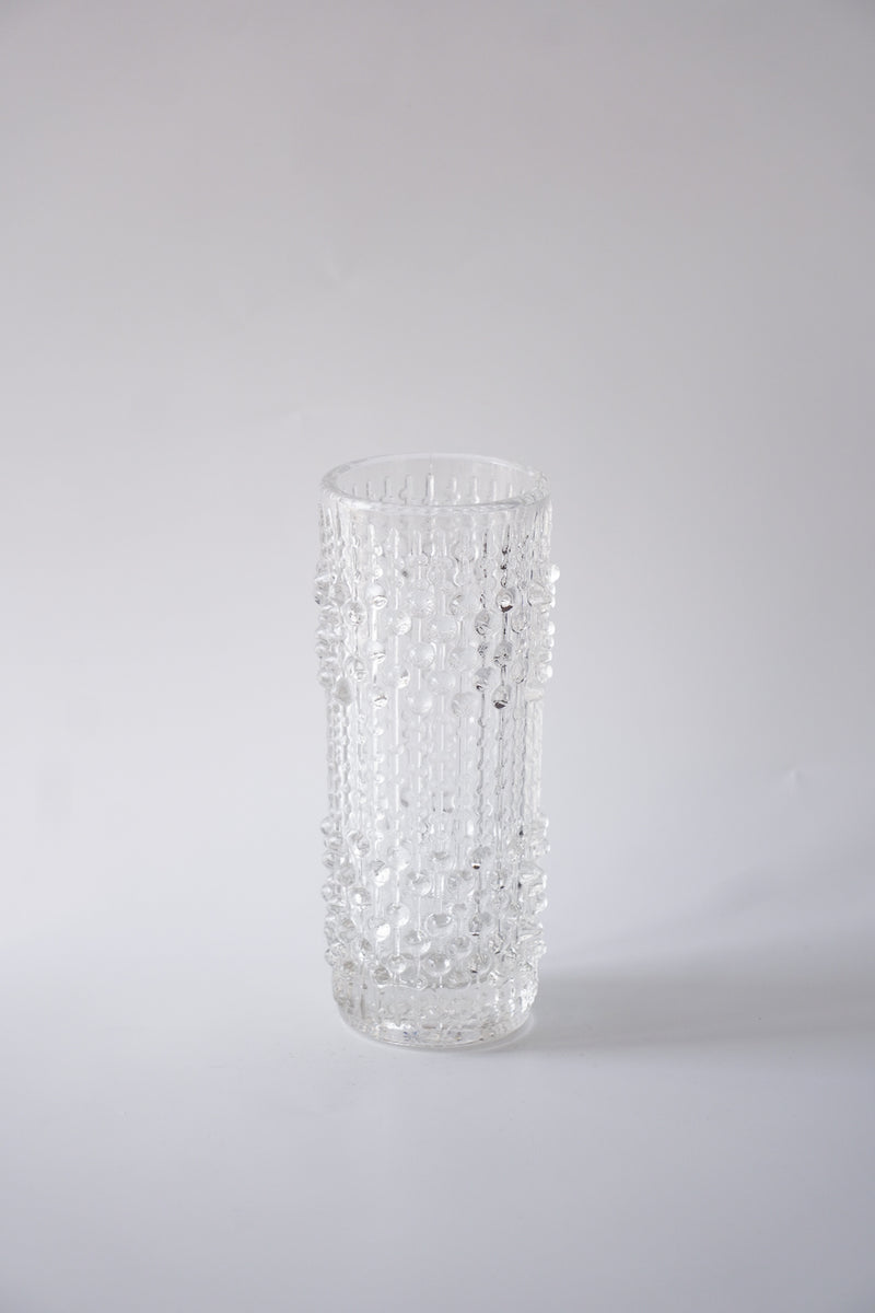 František Pečený<br>ガラス フラワーベース <br>1960's , Czech<br>bob's box - ヴィンテージ SHARK ATTACK