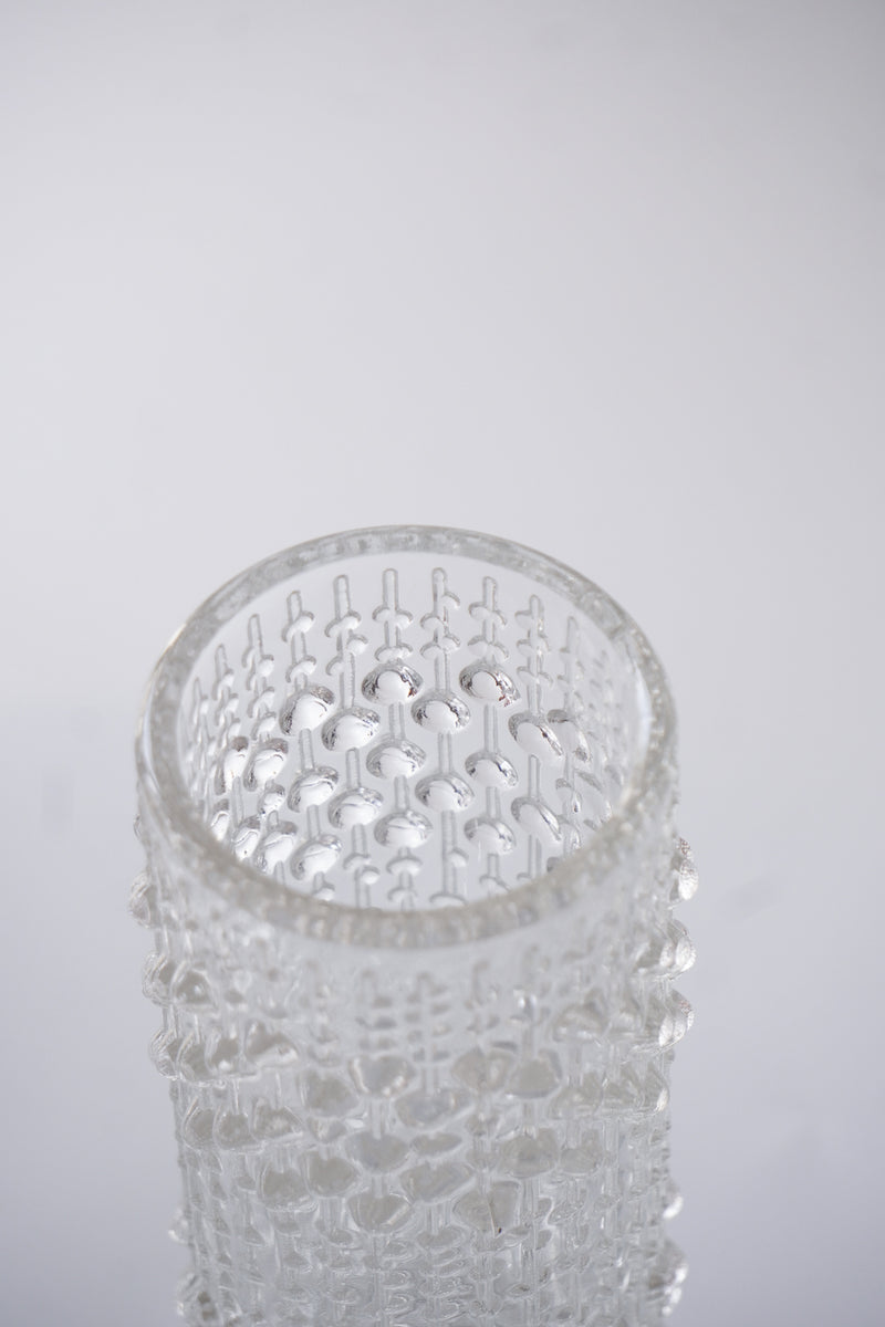 František Pečený<br>ガラス フラワーベース <br>1960's , Czech<br>bob's box - ヴィンテージ SHARK ATTACK