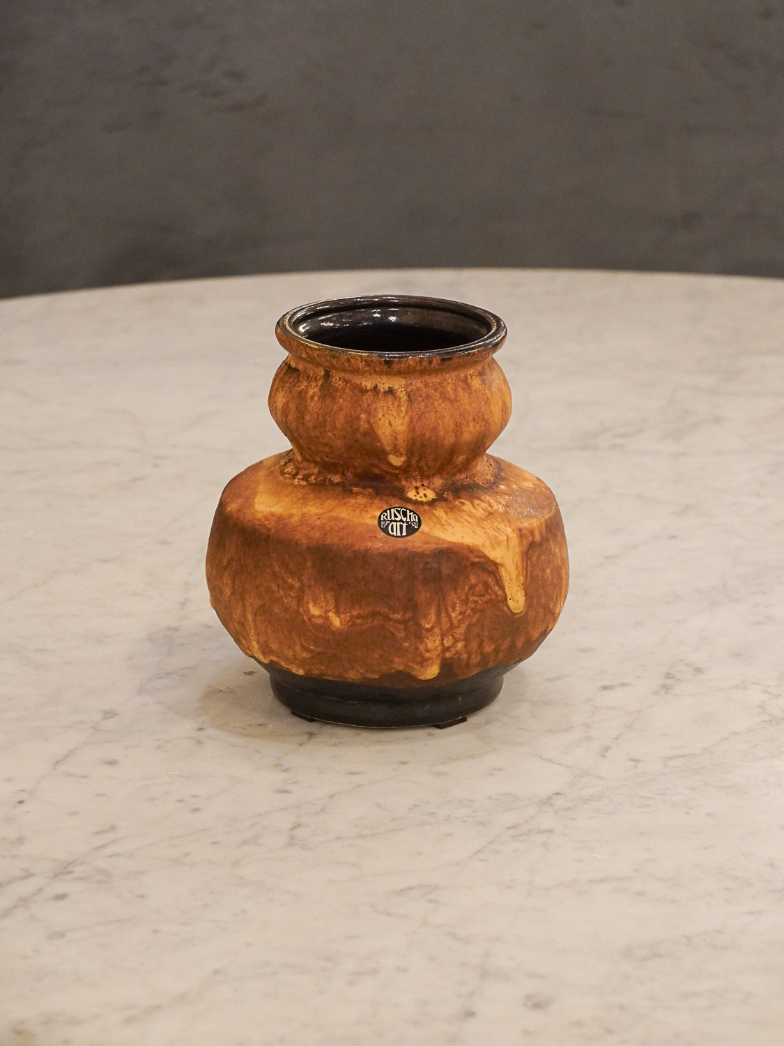 Ruscha - セラミックフラワーベース - 1960-70's  West Germany - cerote antiques