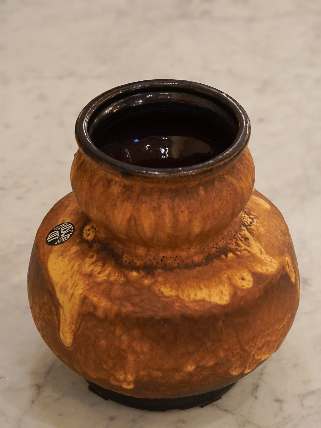 Ruscha - セラミックフラワーベース - 1960-70's  West Germany - cerote antiques