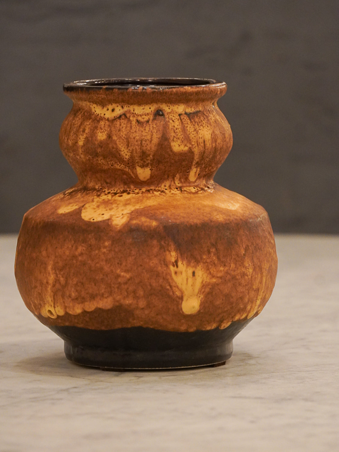 Ruscha - セラミックフラワーベース - 1960-70's  West Germany - cerote antiques