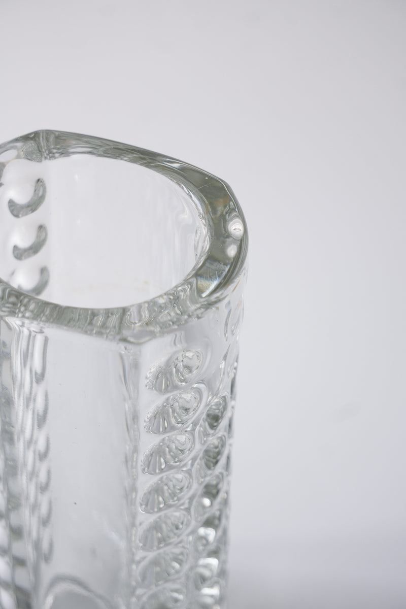 Rudolf Jurnikl<br>ガラス フラワーベース <br>Czech<br>bob's box - ヴィンテージ SHARK ATTACK